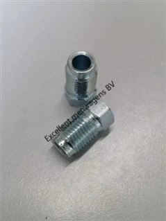Aansluitnippel voor montage remleiding M10 x 1,25